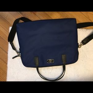 Kate Spade blue computer bag